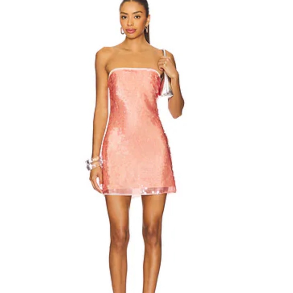 Revolve mini sequin dress